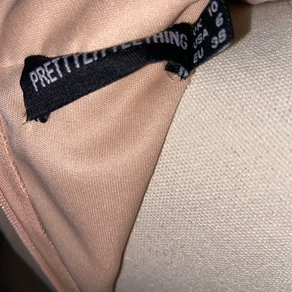 Special occasion Beaded Sequin turtleneck dress mesh lining prettylittlething - Picture 11 of 13